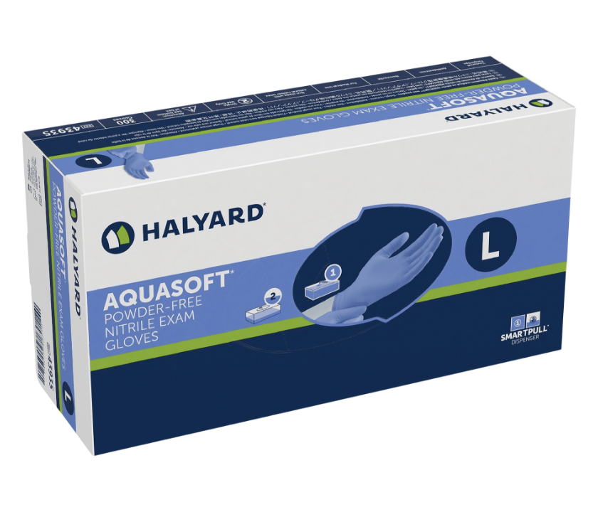 Guantes de nitrilo ultrafinos AQUASOFT