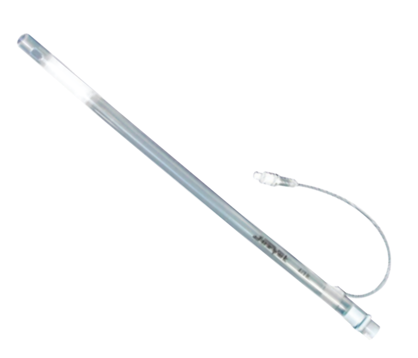 Tubo endotraqueal de silicona